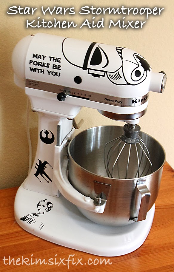 Custom Star Wars Stormtrooper Kitchen Aid Stand Mixer (Tutorial