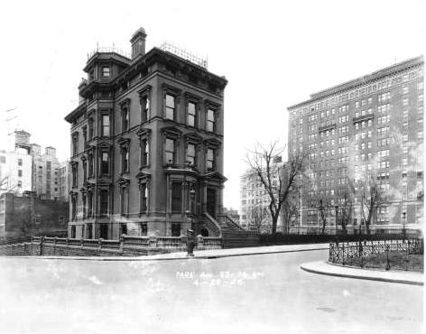 Daytonian in Manhattan: The Lost Ten Eyck House - Park Avenue and