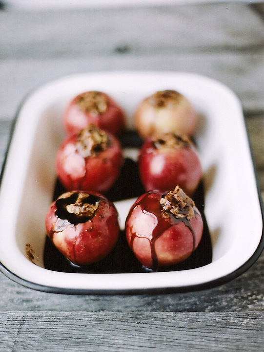 Always With Butter Baked Molasses Apples