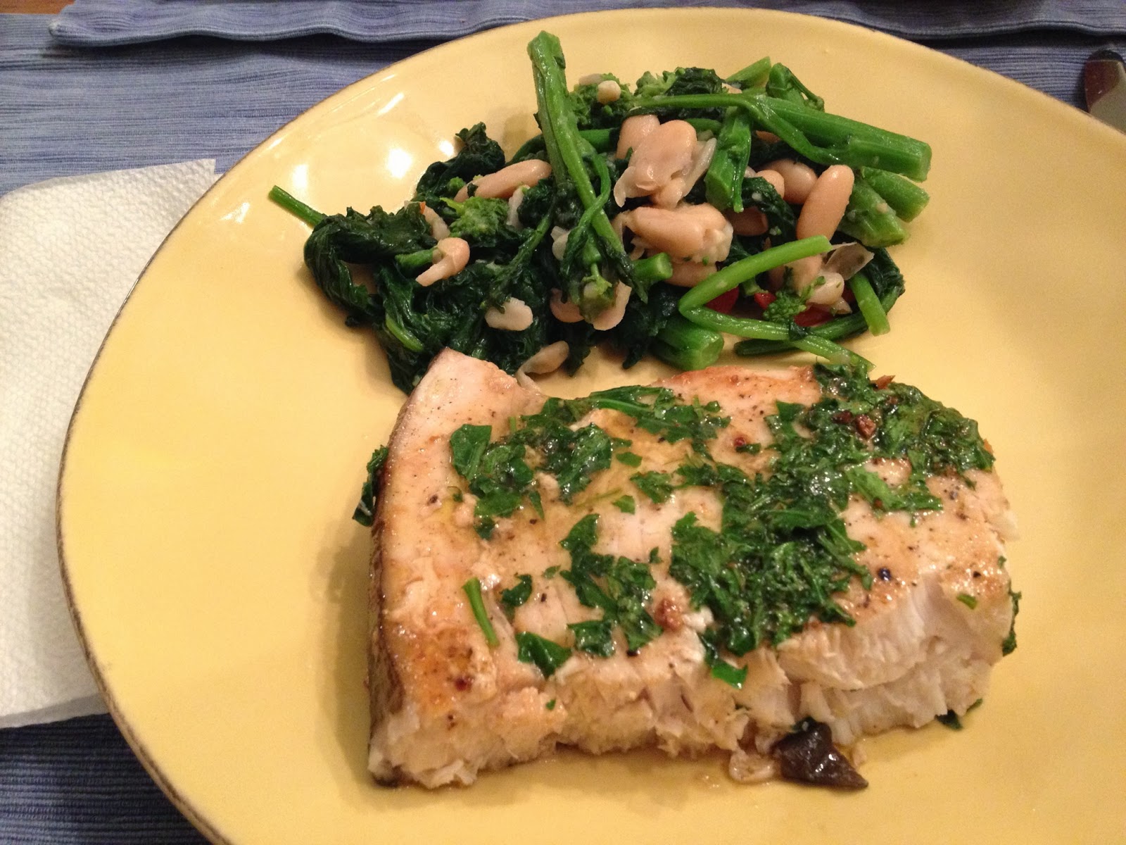 Recipe Pan Roasted Swordfish John Fodera's Tuscan Vines