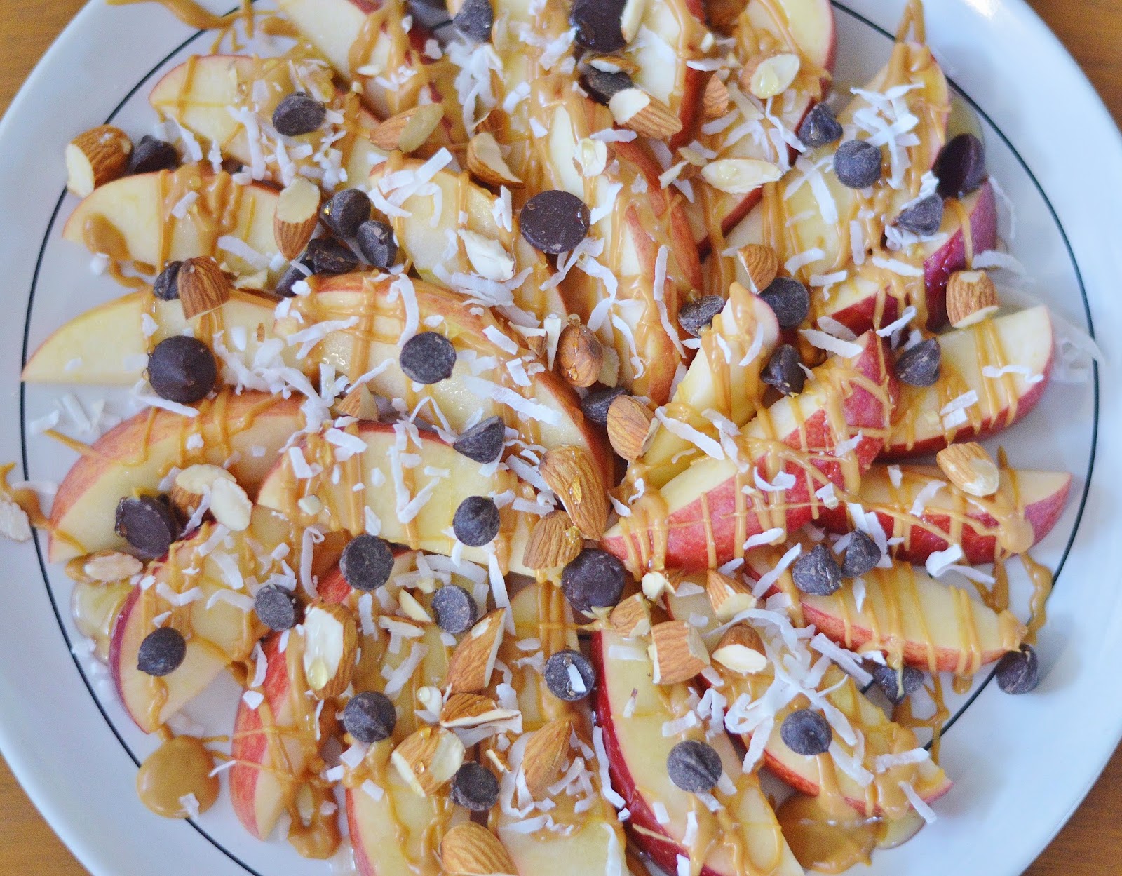 The Art of Comfort Baking Loaded Apple "Nachos"