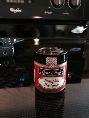 a jar of pumpkin pie spice