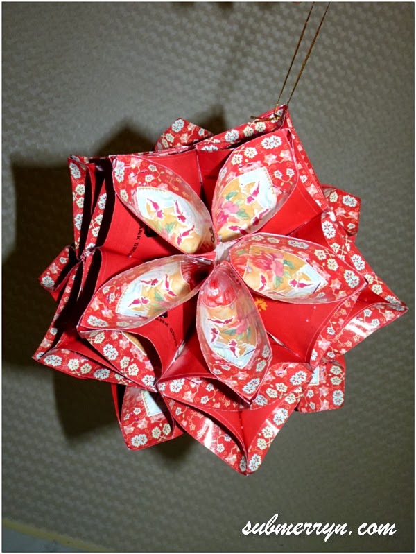 Red lanterns lantern chinese year packet ang envelope pow frompo paper cny bao decorations wordpress DIY Angpow Flower Lantern - The Idea King