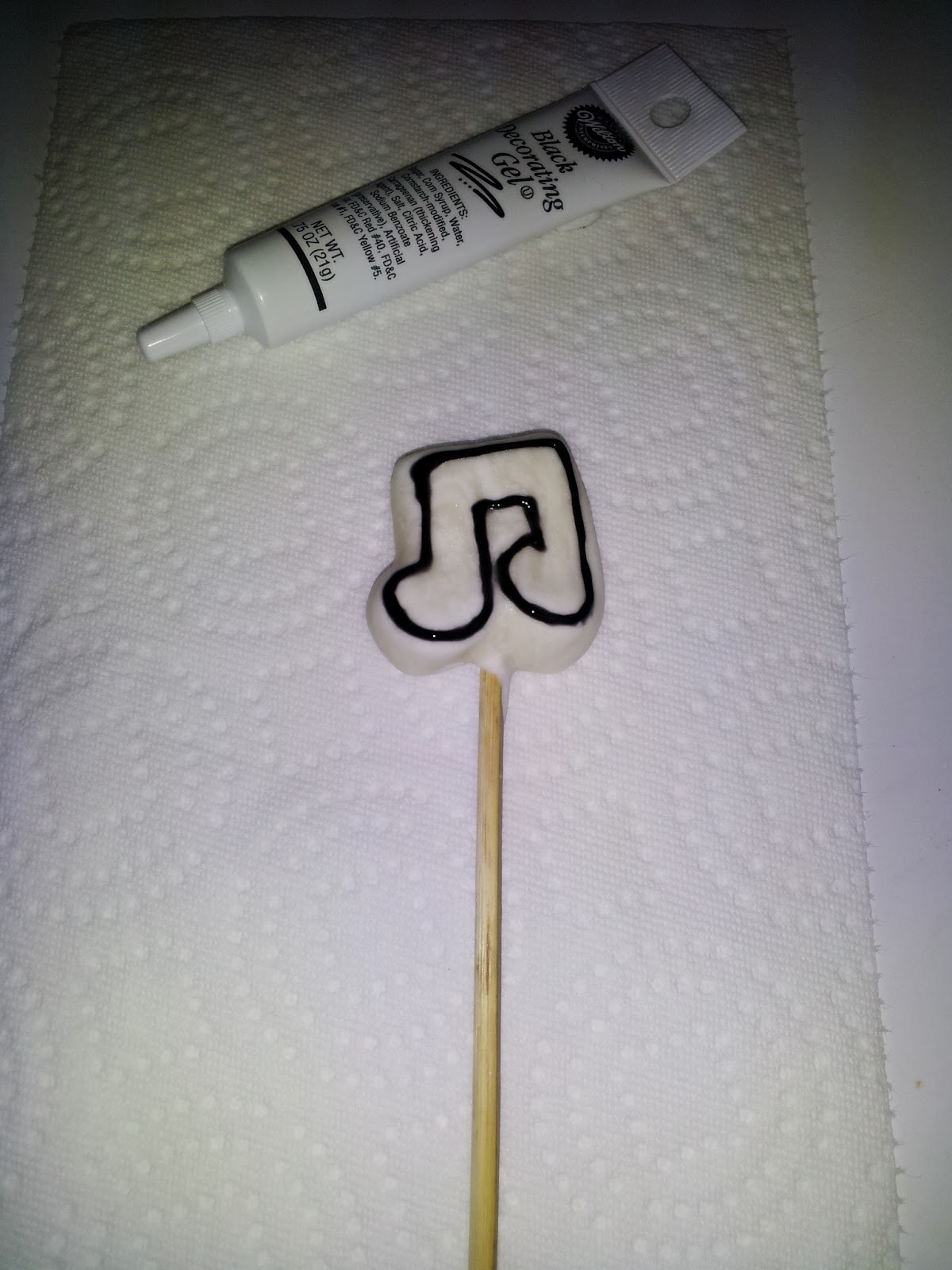 Megmade Creations Music Note Cake Pops How to make them.