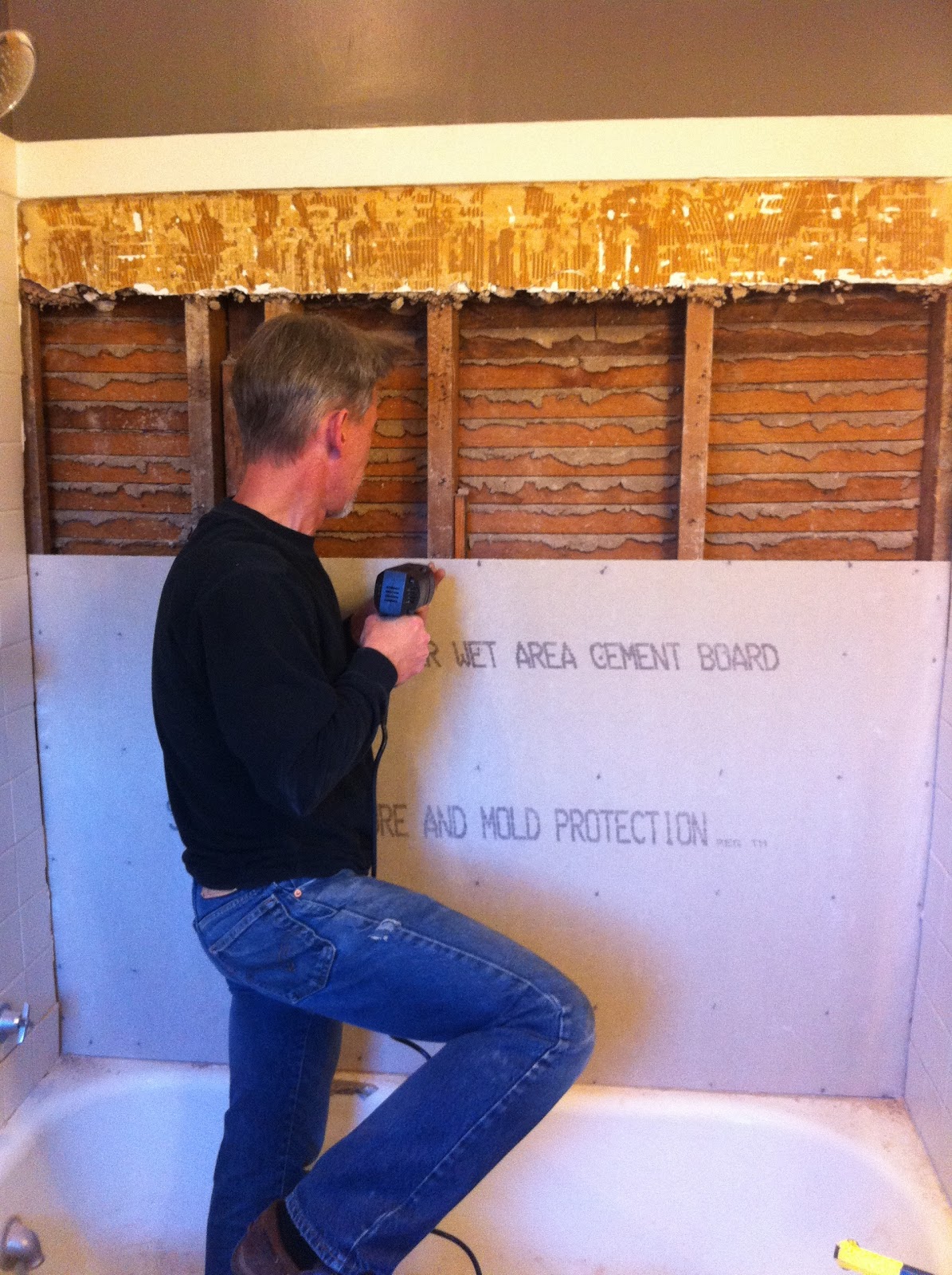 Backer Board Installation Shower Walls