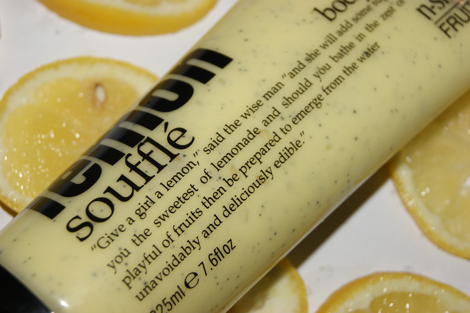 NSpa Lemon Soufflé Body Scrub Review The Sunday Girl