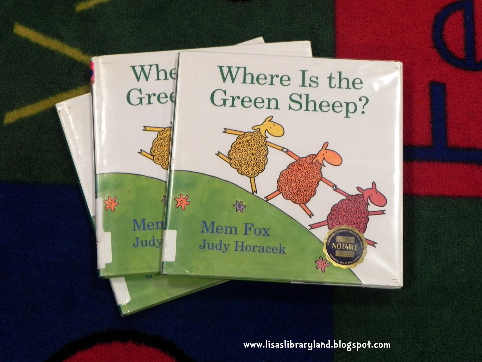 Libraryland Where is the Green Sheep? Play to Learn