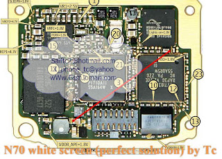 نوكيا N70 شاشة بيضاء الحل الاكيد New+n70whitescreen