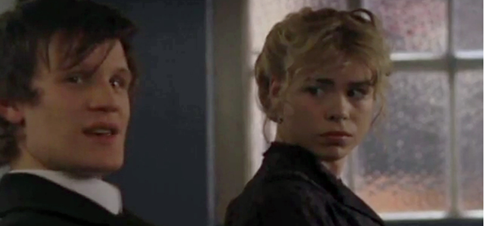 The Eleventh Doctor Meets Rose Tyler Abbyshot