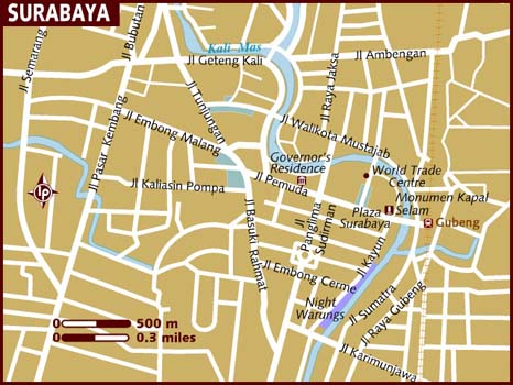 Map Surabaya Lengkap Map Surabaya Lengkap