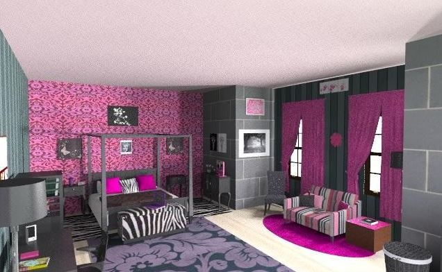 pink bedroom gray elegant hot bold bedrooms room homedesign decoration color grey cool choose board
