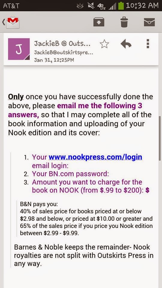 Tina Ann Graves Outskirts Press Scam