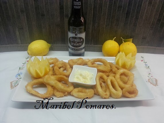 Calamares A La Romana.
