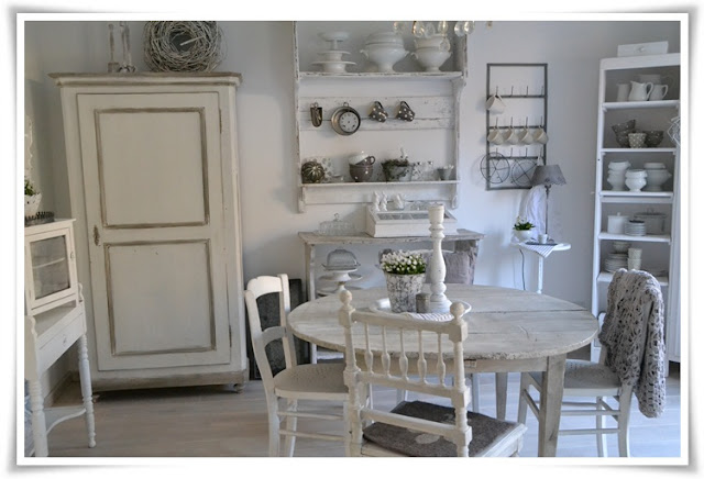 Frau K shabby chic: Küche & Esszimmer