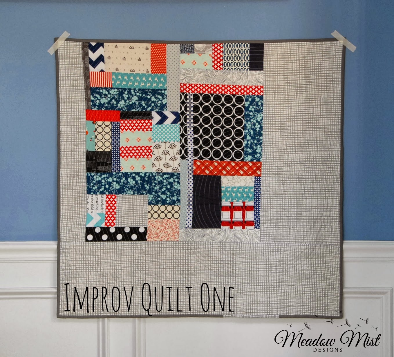 Meadow Mist Designs Improv Quilt One