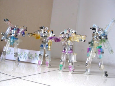 Kreatifitas Unik Robot Transformer Memakai Korek Gas [ www.BlogApaAja.com ]