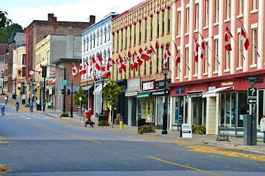 Canada day in Port Hope Downtown