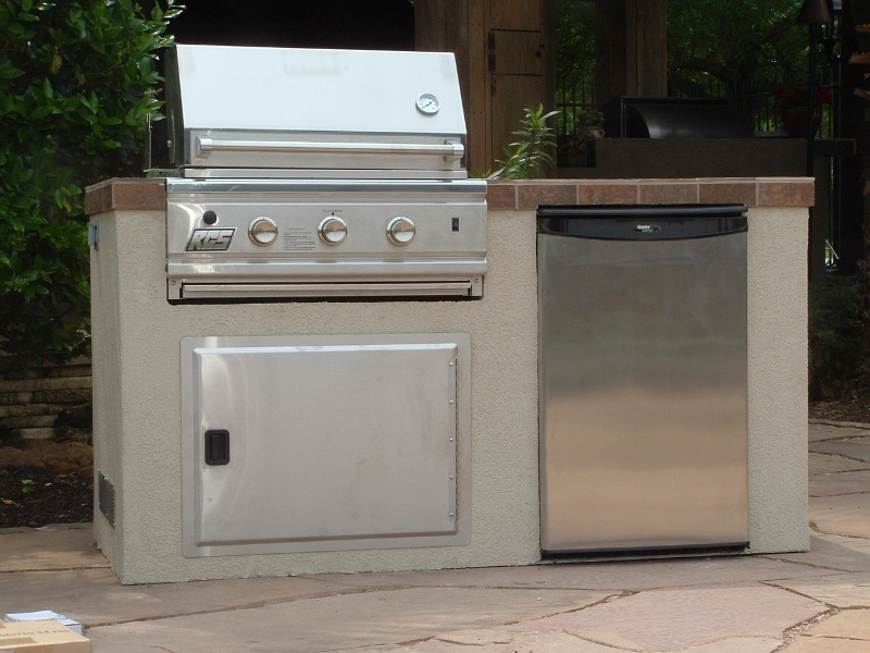 Outdoor Kitchen Gas light Spring, american outdoors grills And custom