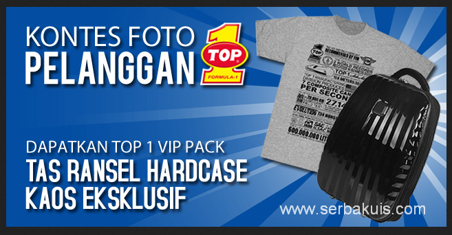 Kontes Foto Pelanggan TOP 1 Berhadiah 3 VIP Pack 1 Kontes Foto Pelanggan TOP 1 Berhadiah 3 VIP Pack