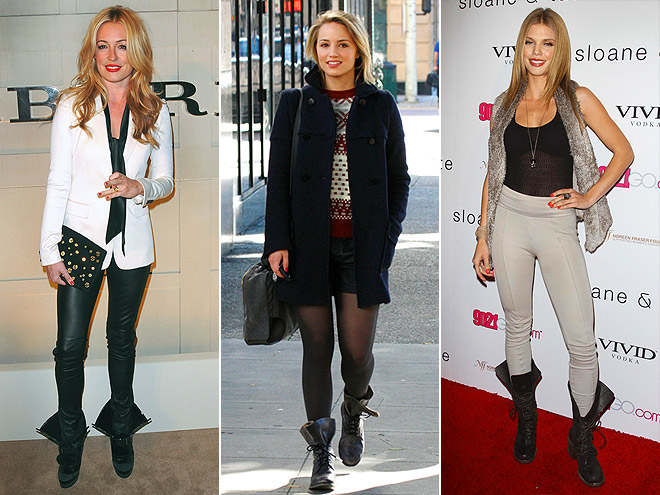 Cat Deeley Diana Agron and Annalynne McCord add edge to their style by 