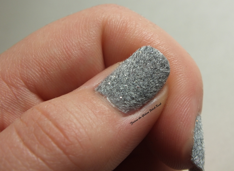 Follow the Yellow Polish Road Flocking Powder Nails