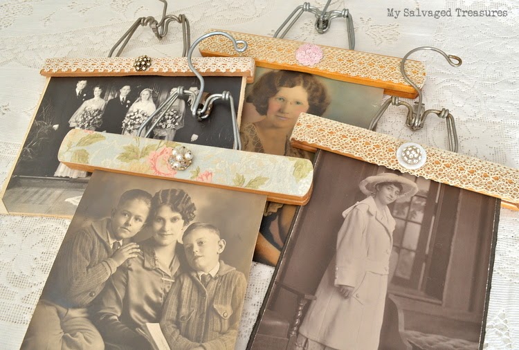 Decorated Vintage Hangers
