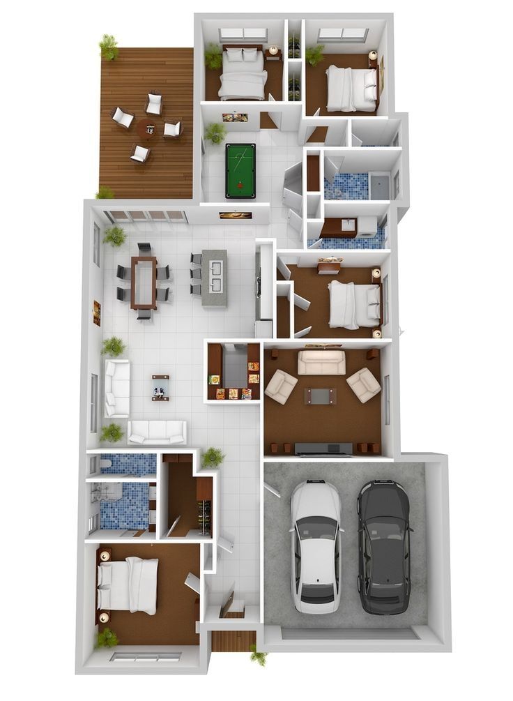 House Plans 4 Bedroom