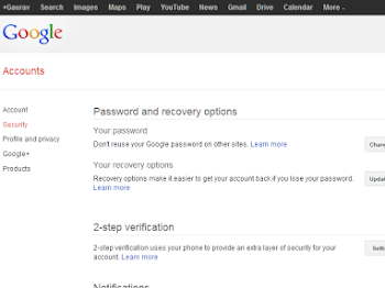 Make your Google Account more secure with 2 step verification