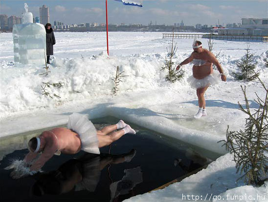 Ice Swimming Finland