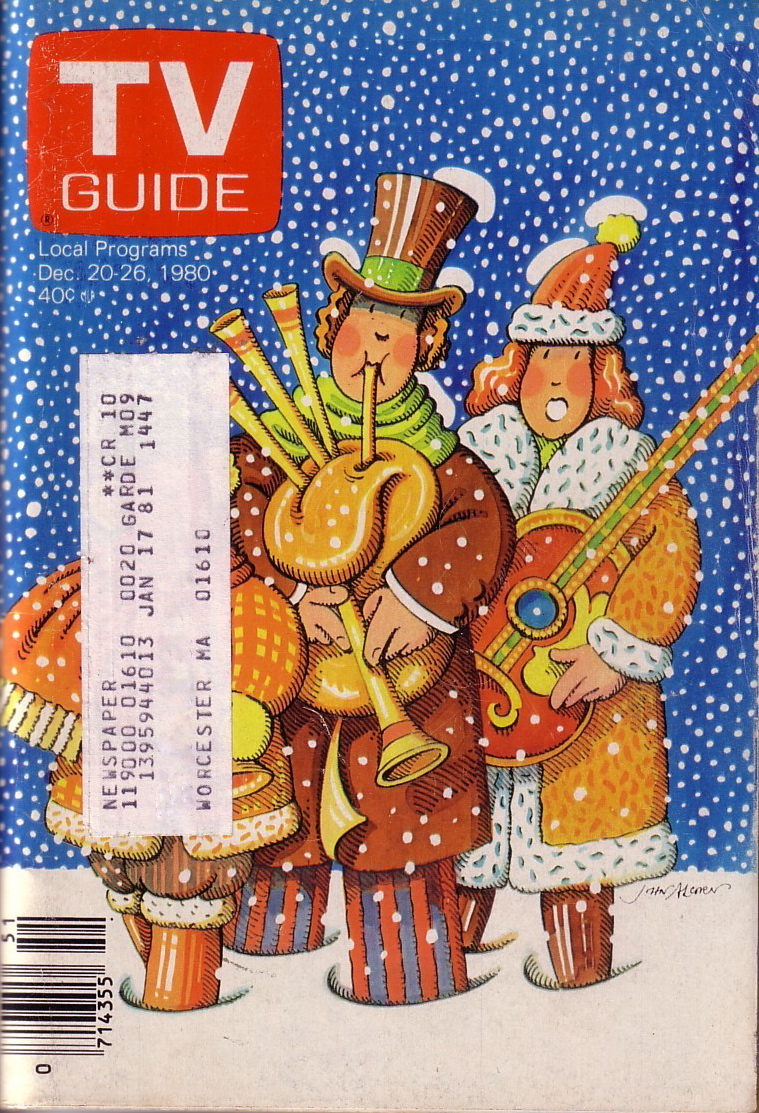 TV Guide Time Machine TV Guide Celebrates Christmas (19741983)