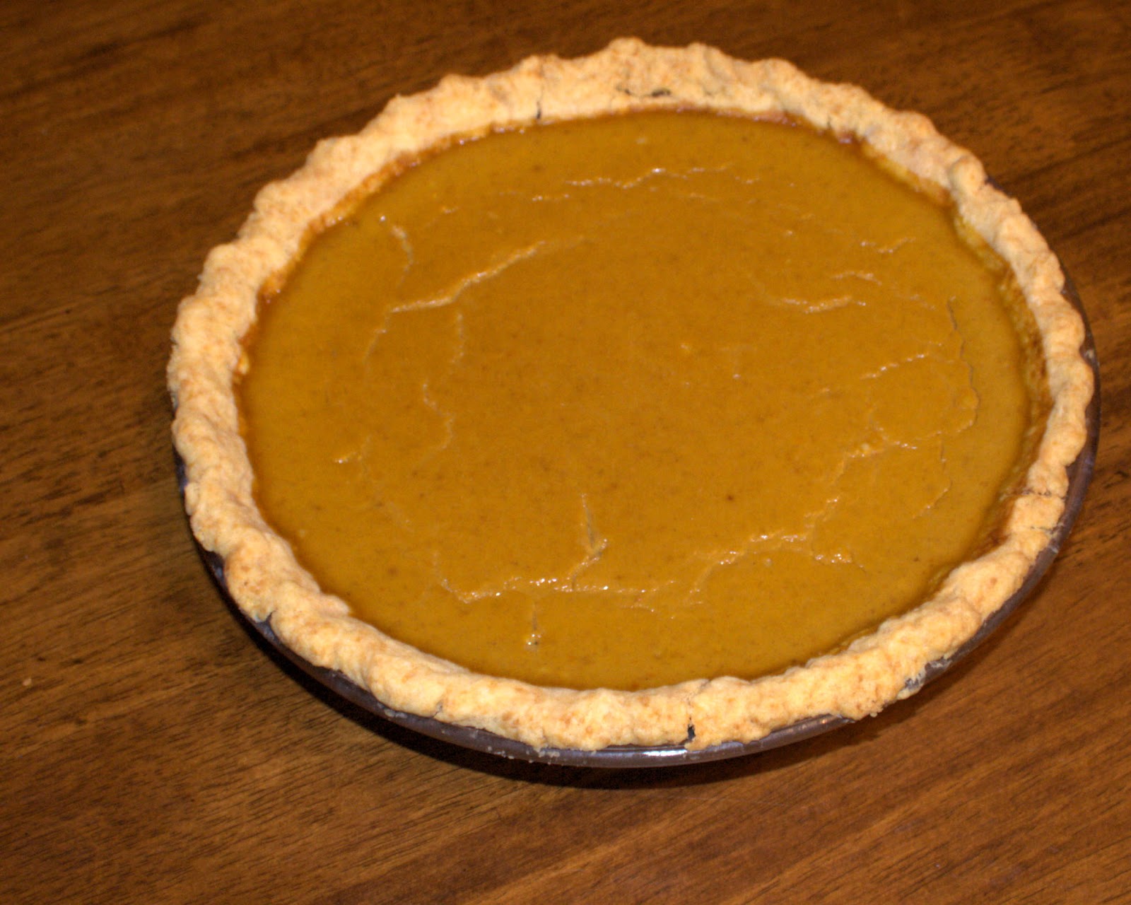 Eggnog Pumpkin Pie