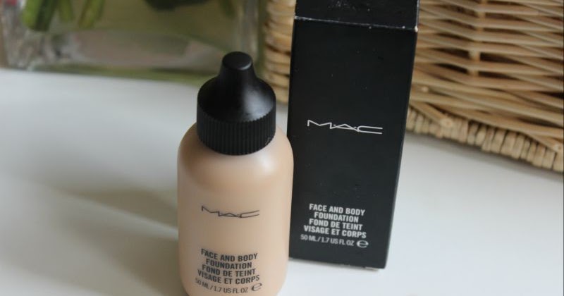 Mac Face And Body Foundation Never Again The Sunday Girl