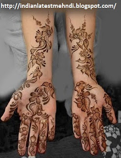 indian bridal mehndi designs for arms