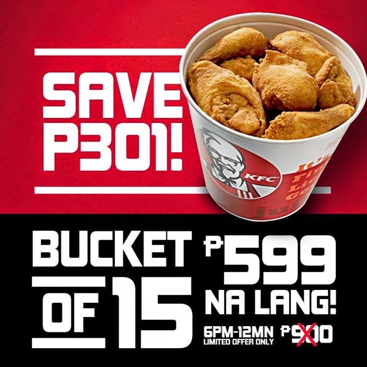 Kfc bucket coupons
