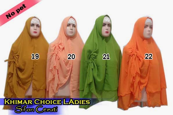 khimar syar i model serut ala choice khimar syar i model serut ala choice