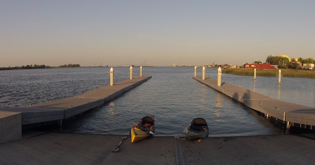 Kayaking the California Delta New Antioch Marina Boat Launch