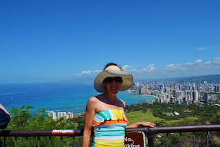 The view from Diamond Head