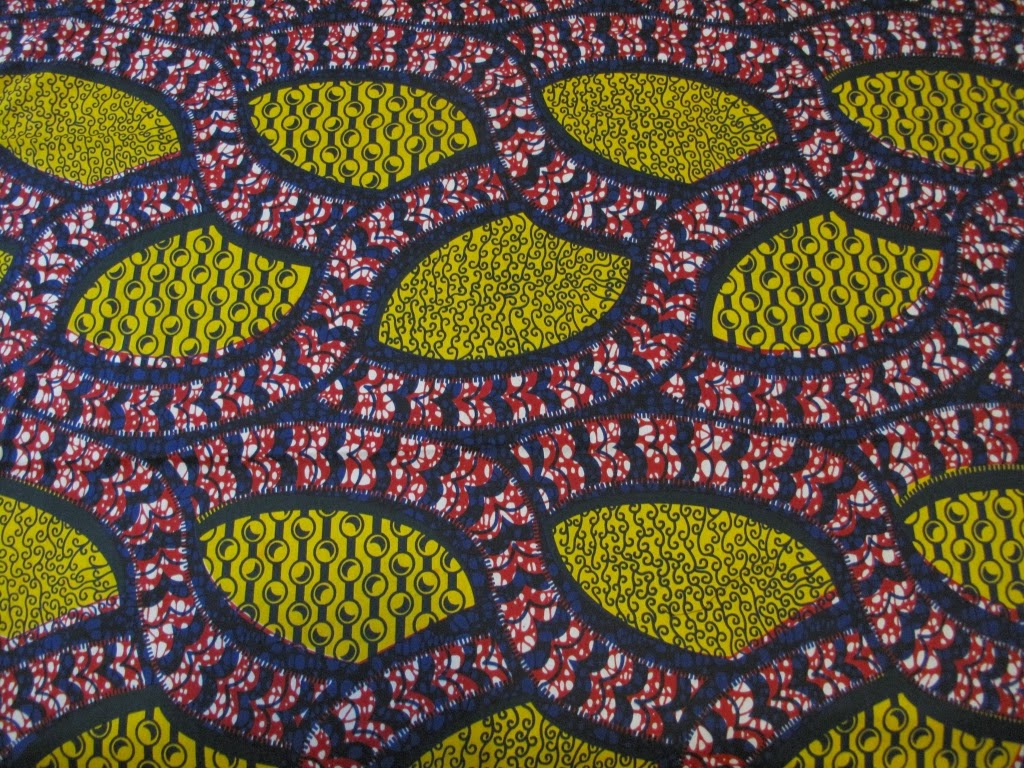 simple intrigue African Wax Print Fabrics