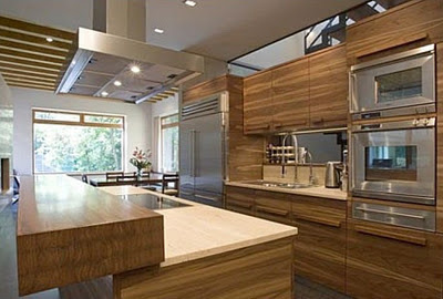 Decora el hogar: Modernas cocinas de madera