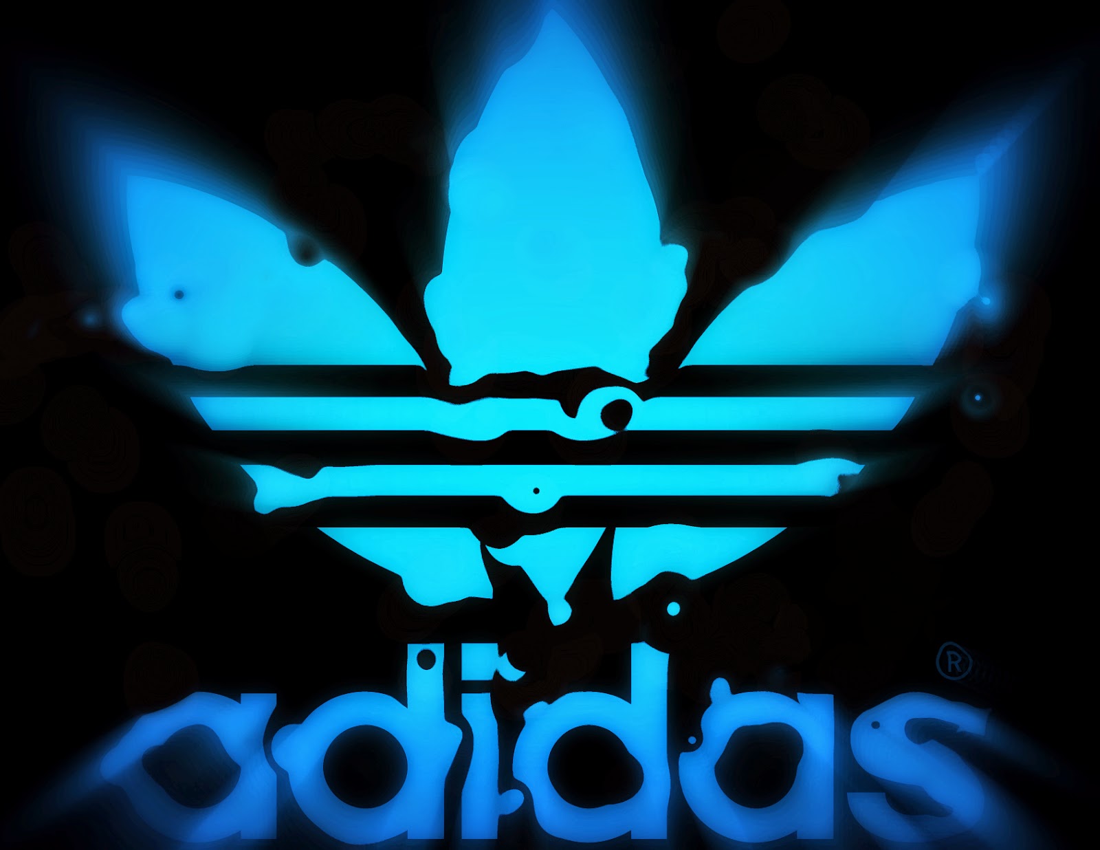 cool adidas logo