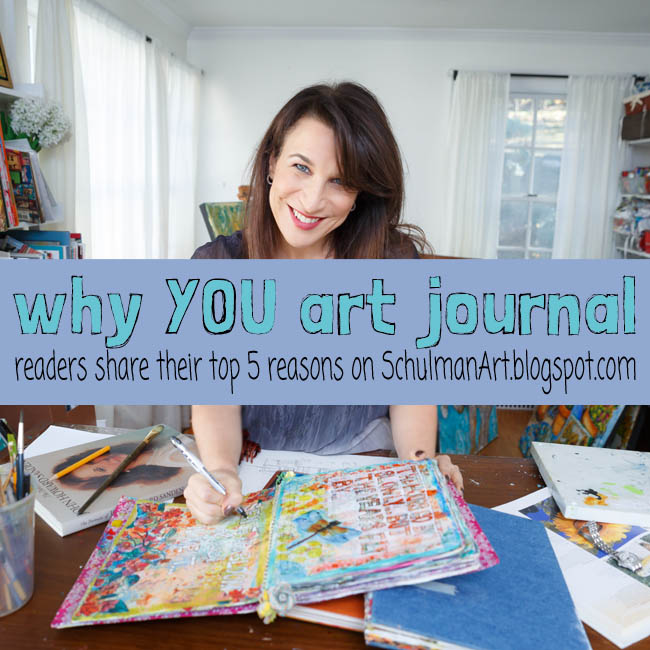 art journal ideas, inspiration and pages on http://schulmanart.blogspot.com/2016/01/top-5-reasons-why-you-art-journal.html art journal ideas, inspiration and pages on http://schulmanart.blogspot.com/2016/01/top-5-reasons-why-you-art-journal.html