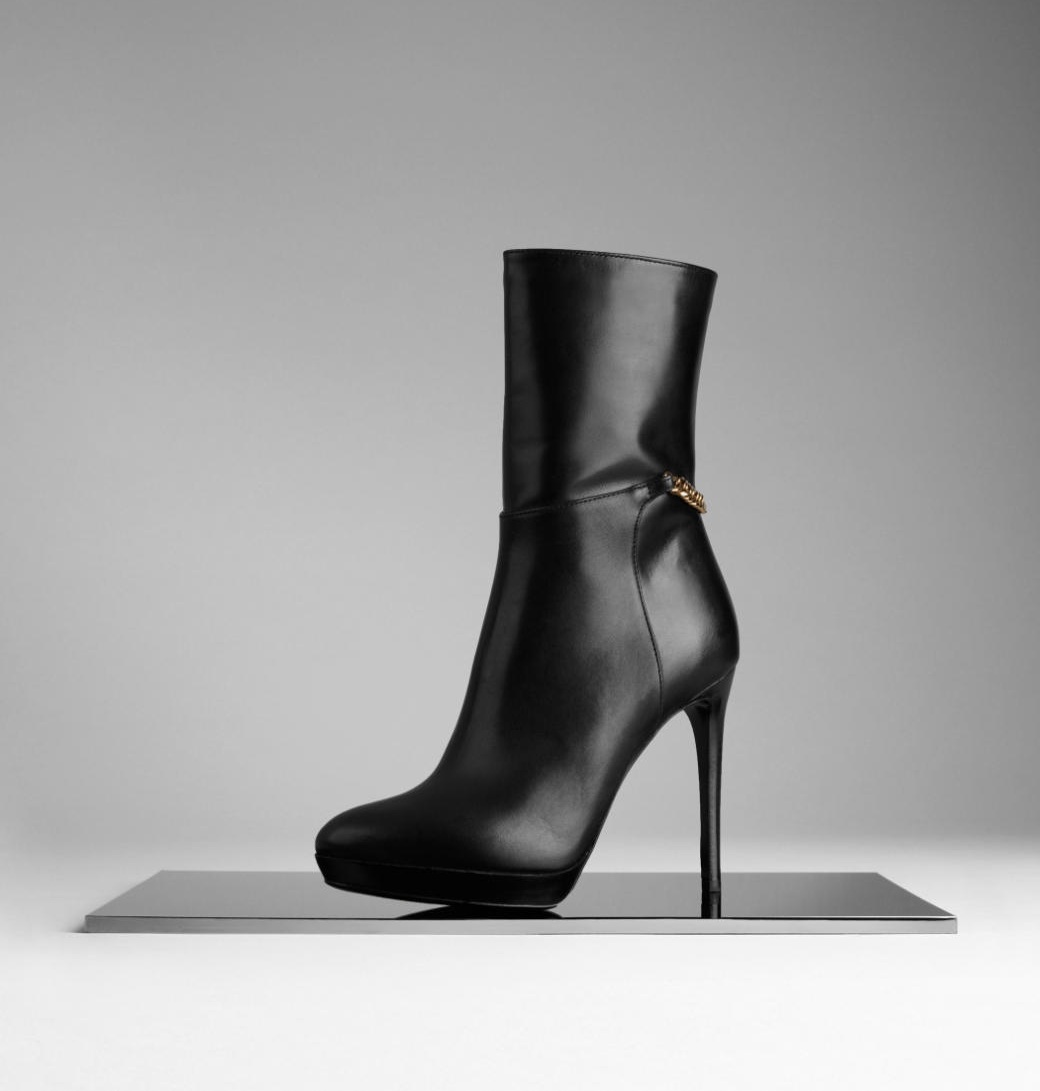 bottine burberry femme