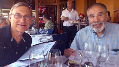  Don J and Stuart in El Almejero fish restaurant, Garrucha