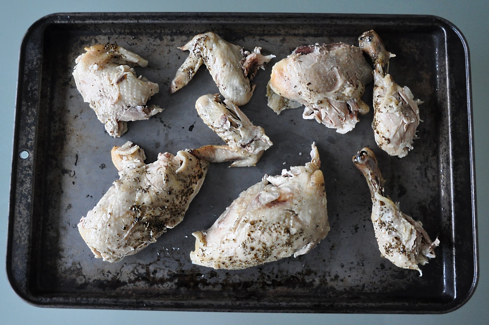 Aunt B on a Budget Slow Cooker Roast Chicken