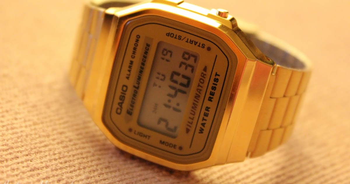 casio a168 alarm