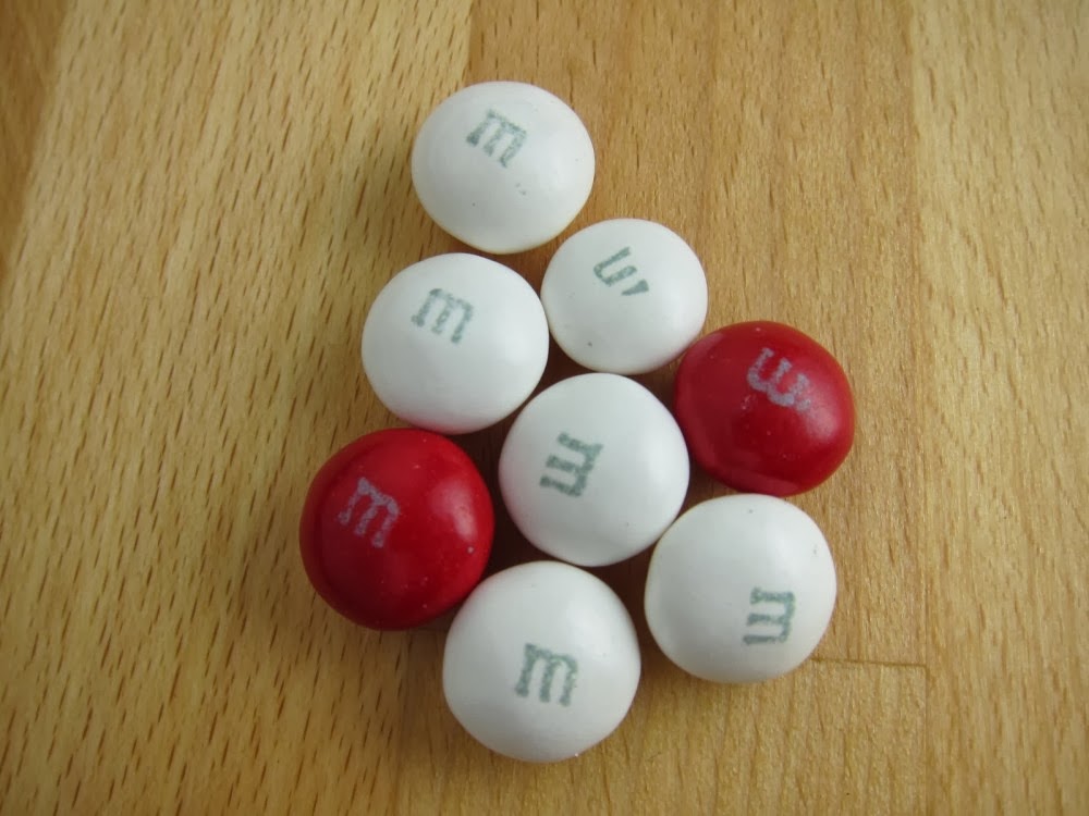 Review M&M's White Chocolate Peppermint Candies Brand Eating