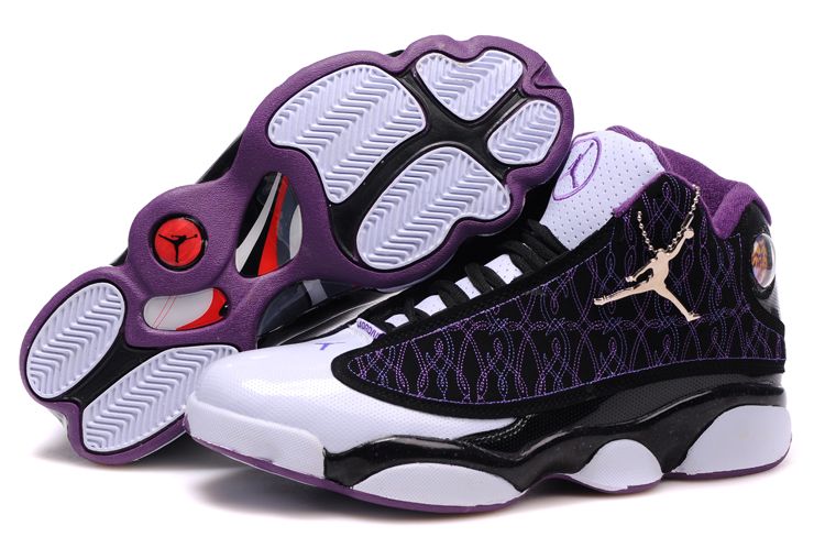 mens purple jordan shoes