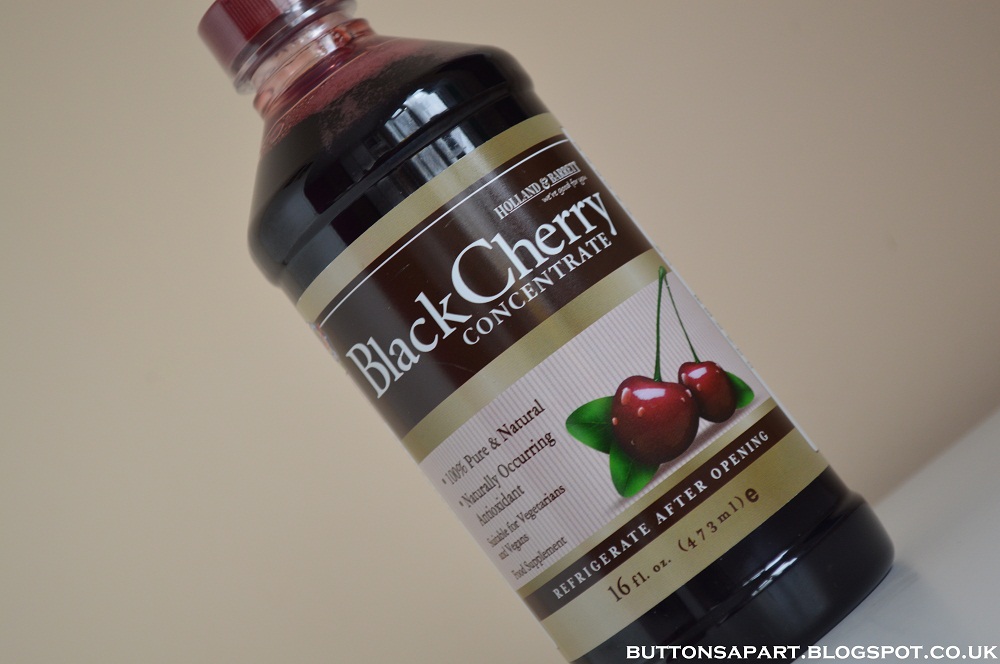 Buttons Apart holland & barrett black cherry concentrate review