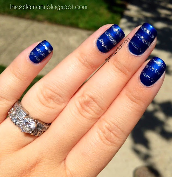nail polish addict aruba blue