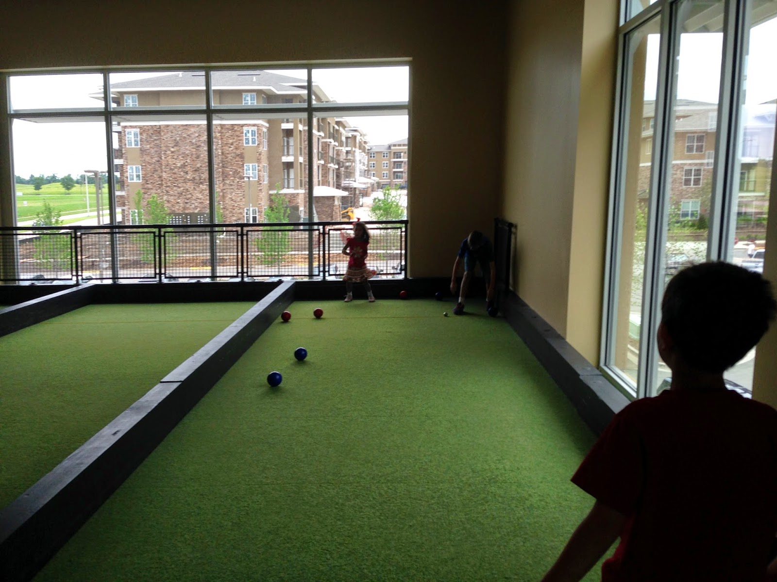 Bocce Ball Pinstripes Prairiefire w/ Max, Ian, & Louisa glimpseofalife2